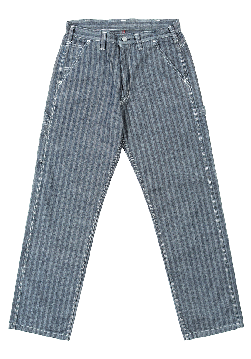 Herringbone Basic Painter Pants - KOJIMA GENES